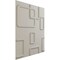 Ekena Millwork 19 5/8in. W x 19 5/8in. H Odessa EnduraWall Decorative 3D Wall Panel Covers 2.67 Sq. Ft. WP20X20ODGBW - alternate 5